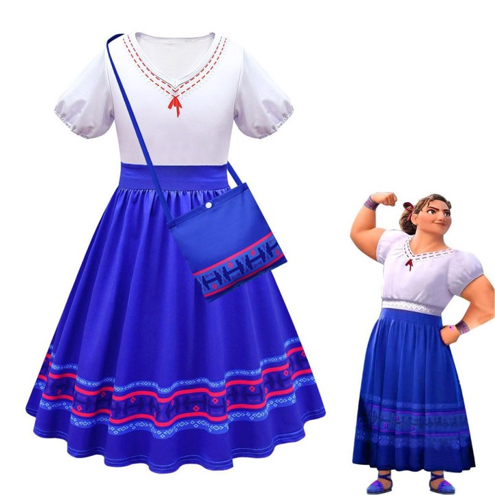 Strong Girl costume with Bag