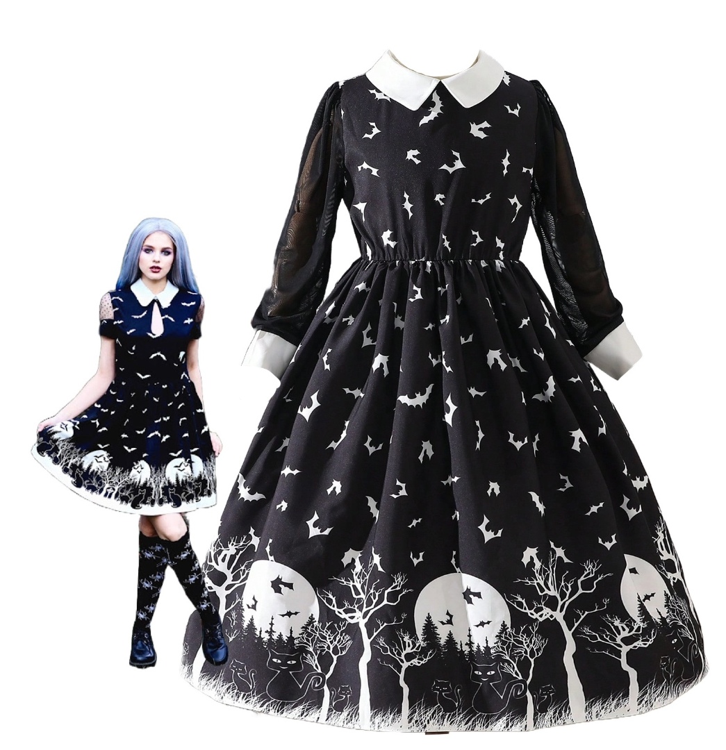 Drew Dress gothic - Black - baby costumes