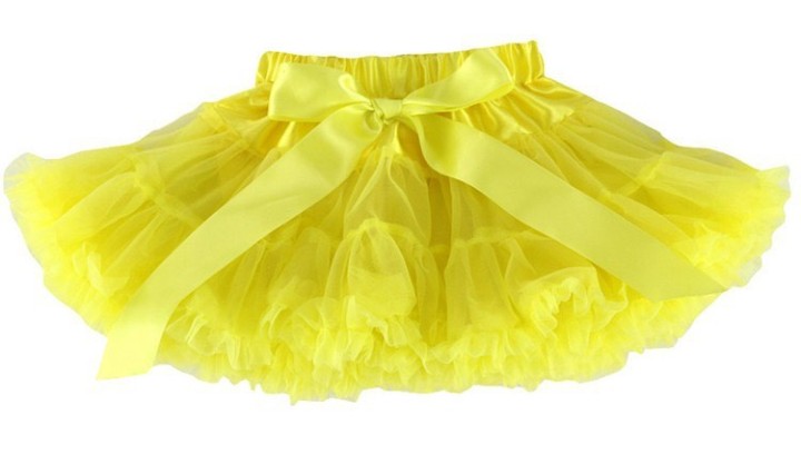 Tutu child skirt - Light Yellow