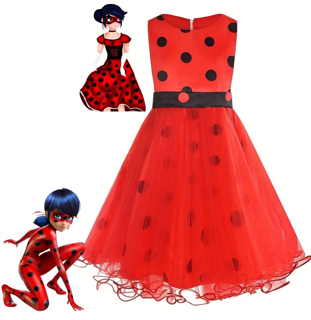 Ladybug Costume for Girls