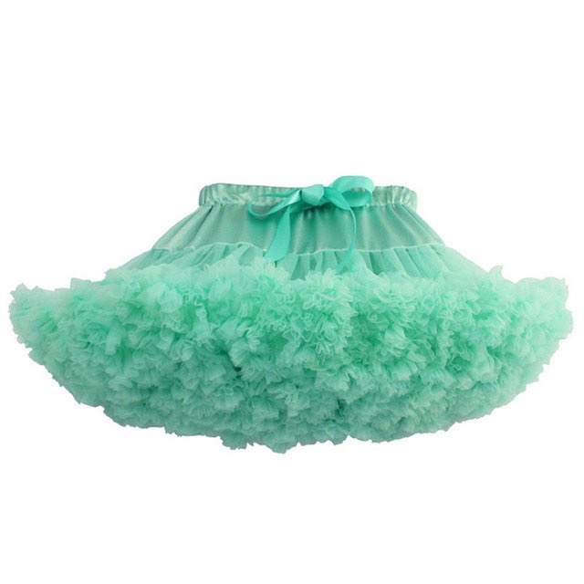 Tutu child skirt - Aqua Green