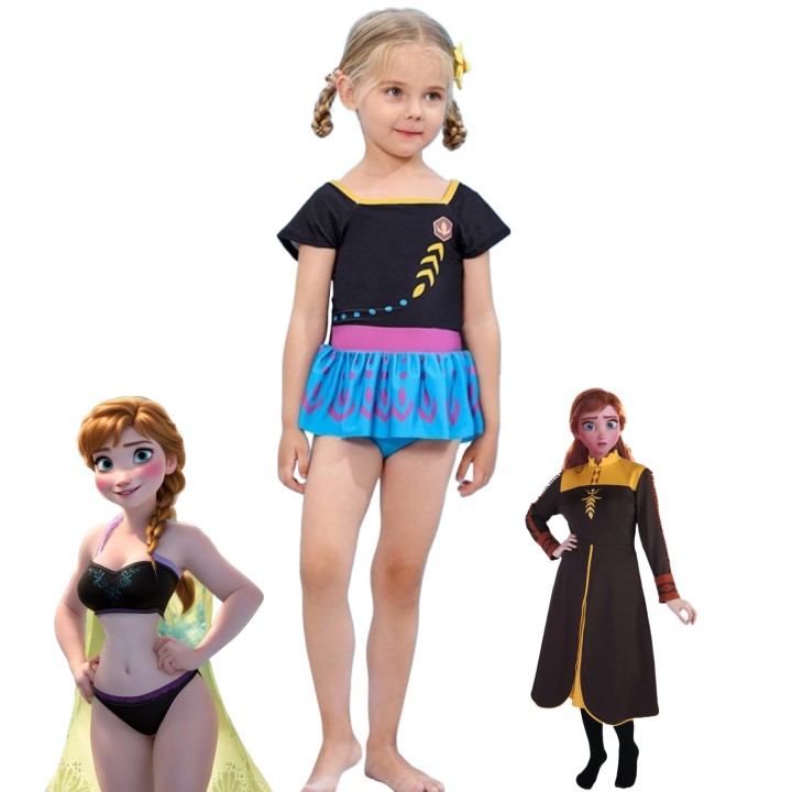 Frozen Princess Anna Disney Swimsuit
