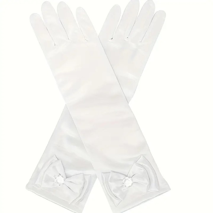 Gloves for Princess - White - baby costumes