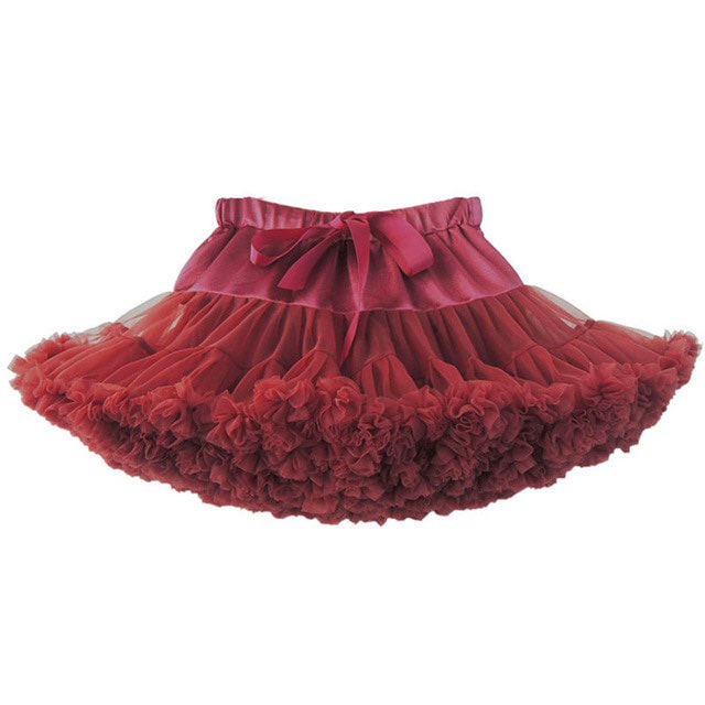 Tutu child skirt - wine