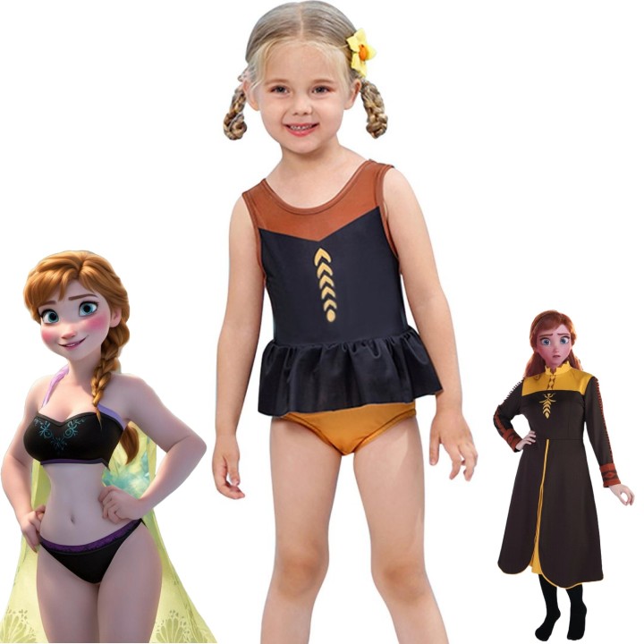 Frozen Princess Anna Disney Swimsuit