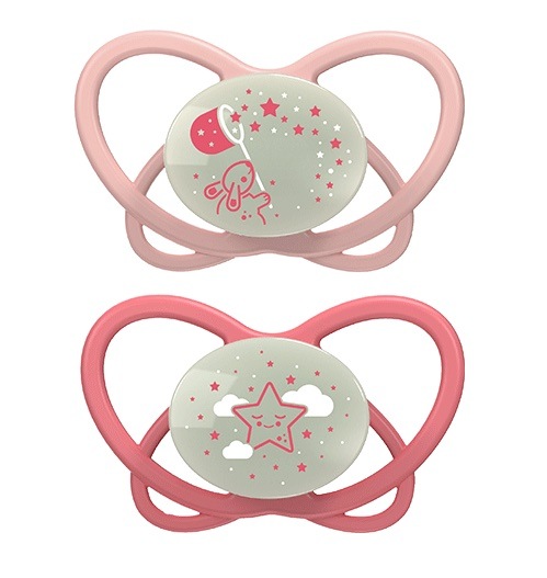 Set of 2 Nip first moments My Butterfly Night Pink