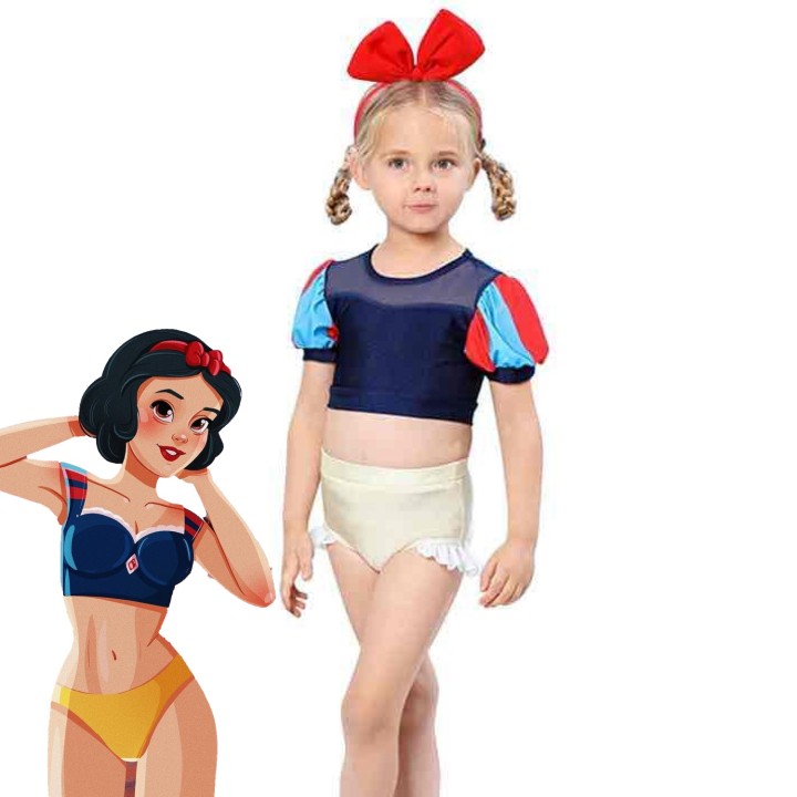 Disney  girl Swimsuit - Snow White