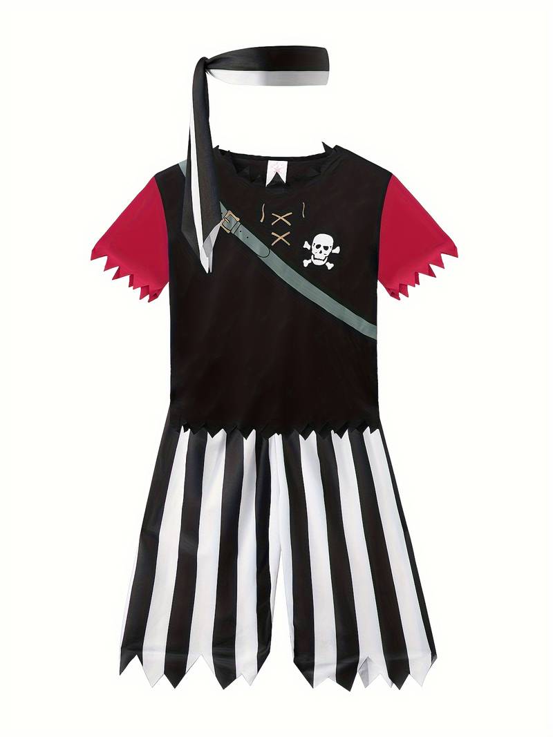 3pcs Costume Pirate - baby costumes