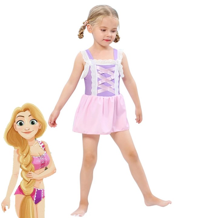 Frozen Princess Rapunzel- Disney Swimsuit