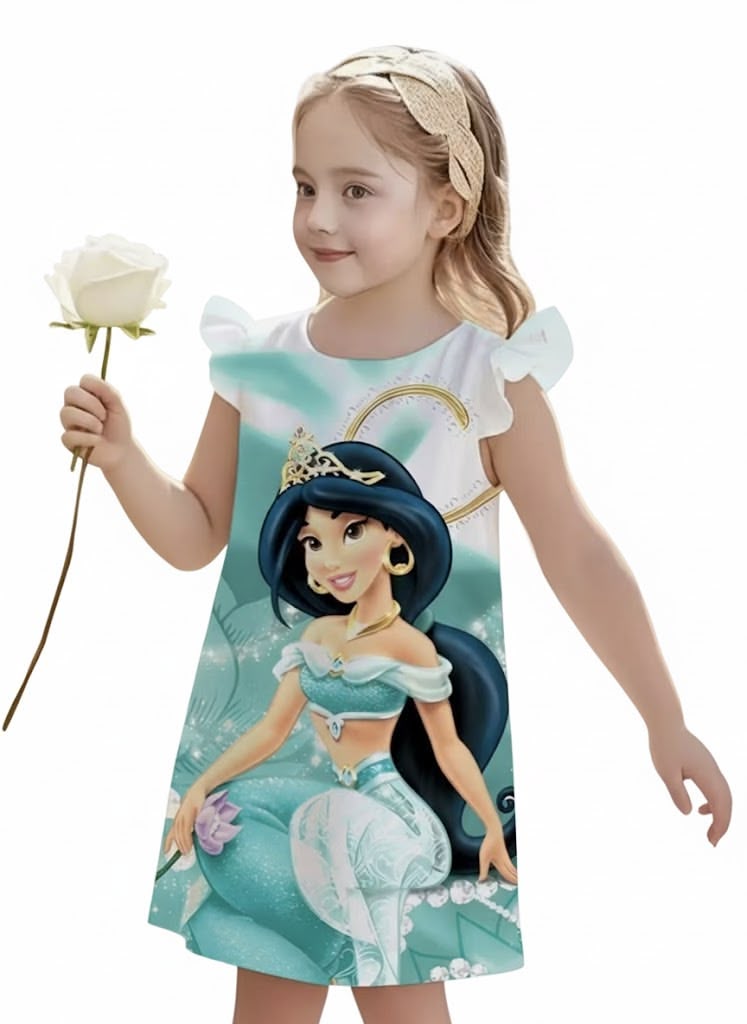 Princess Jasmine Dress Girls  Size: 4-5 Years