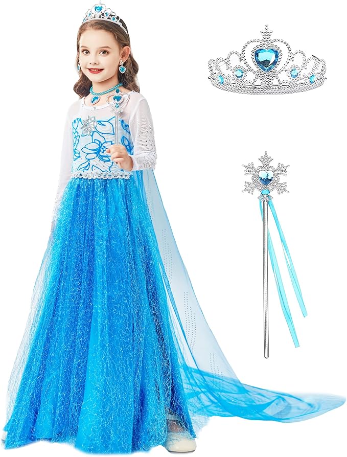Fairy tale princess Costume Set light Blue - baby costumes