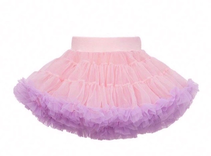 Tutu Girls skirt - Multi Pink-Purple