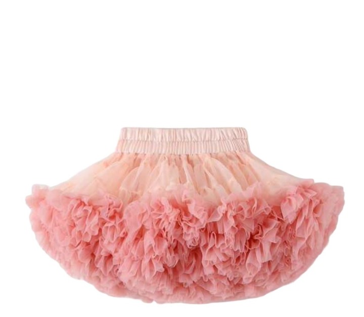 Tutu kids skirt - Coral Pink