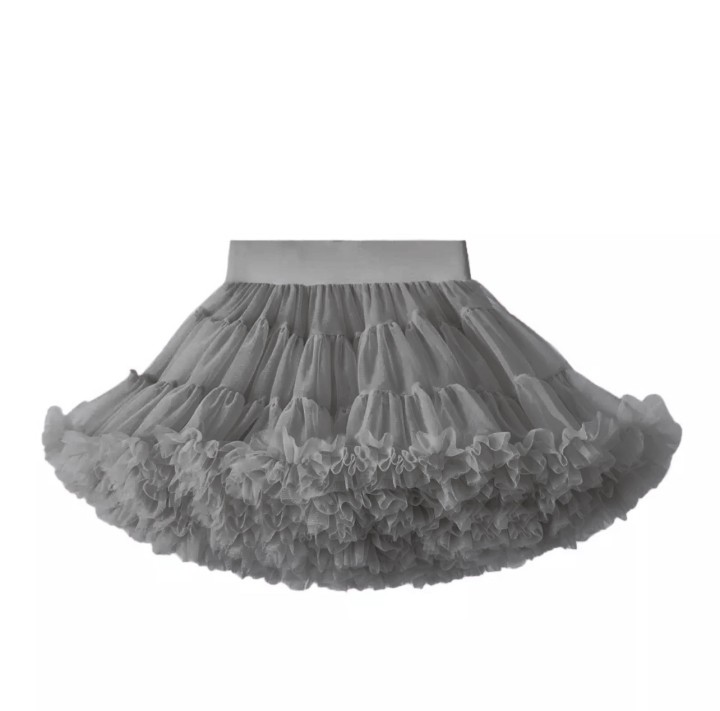 Tutu kids skirt - Grey