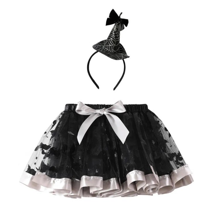 Set of Black Tutu Girl skirt