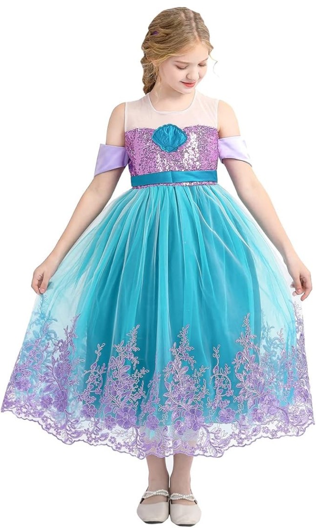 Costume dress Mermaid Purple - baby costumes