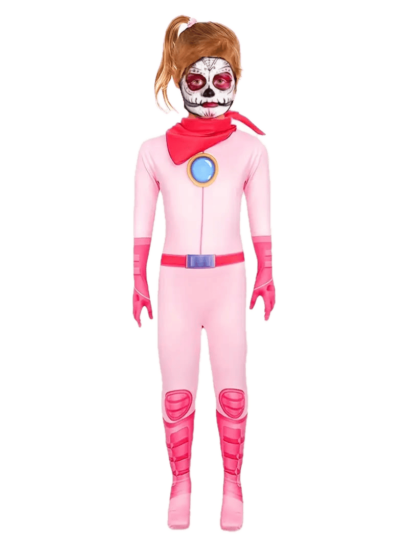 Mushroom Kingdom Jumpsuit Pink - baby costumes