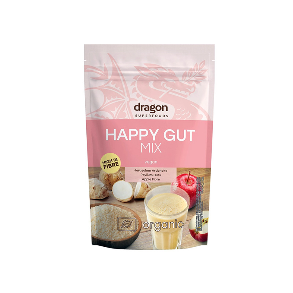 Organic Happy Gut Mix, 200 g, Dragon Superfoods