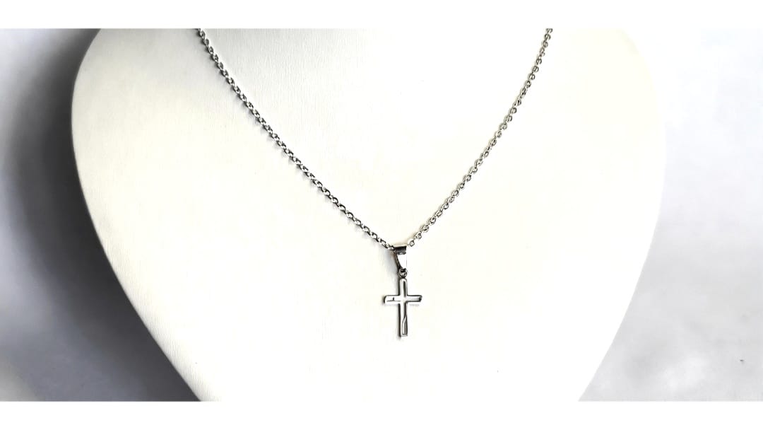 Stainless Steel Cross. cod.5
